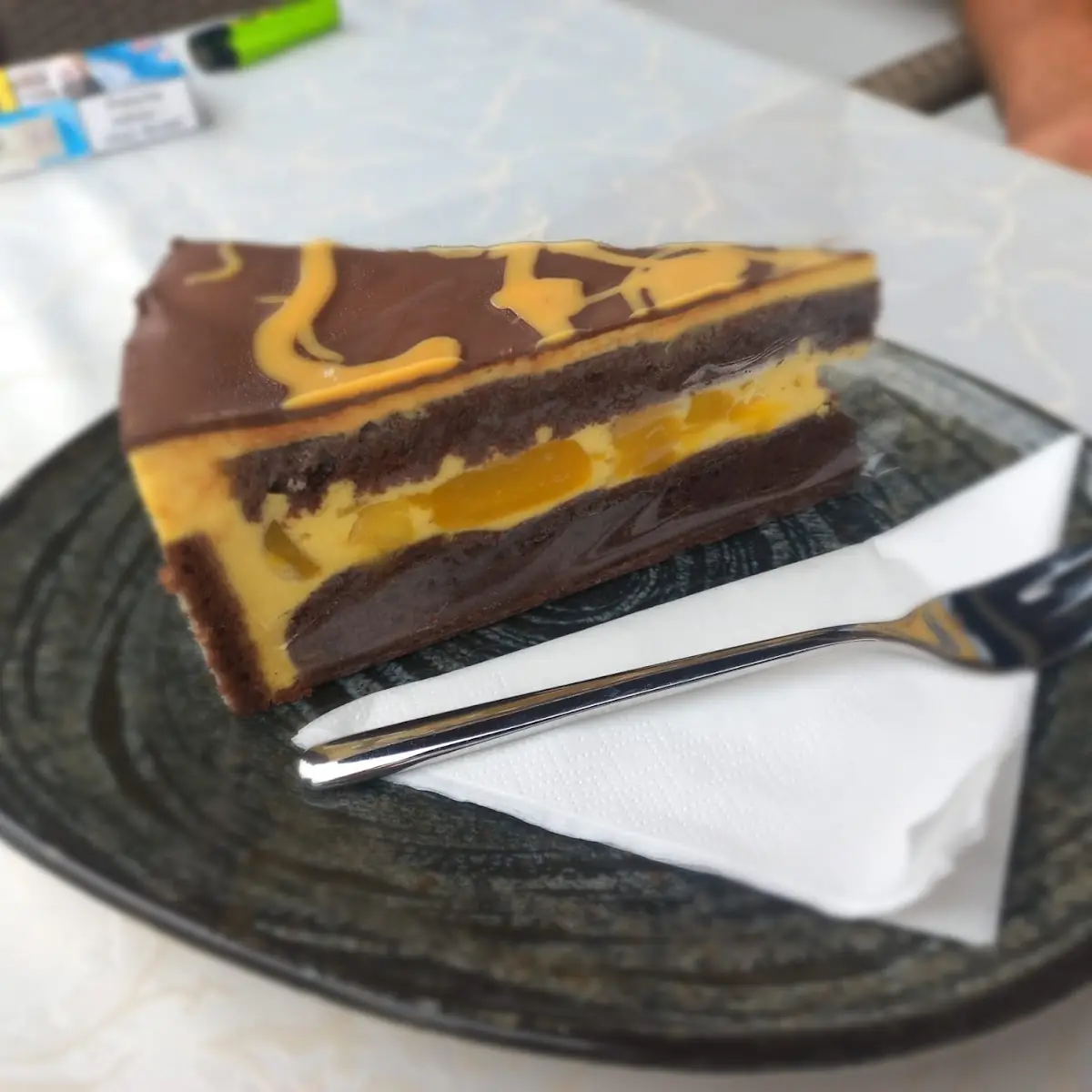Mango Schoko Wahnsinnstorte