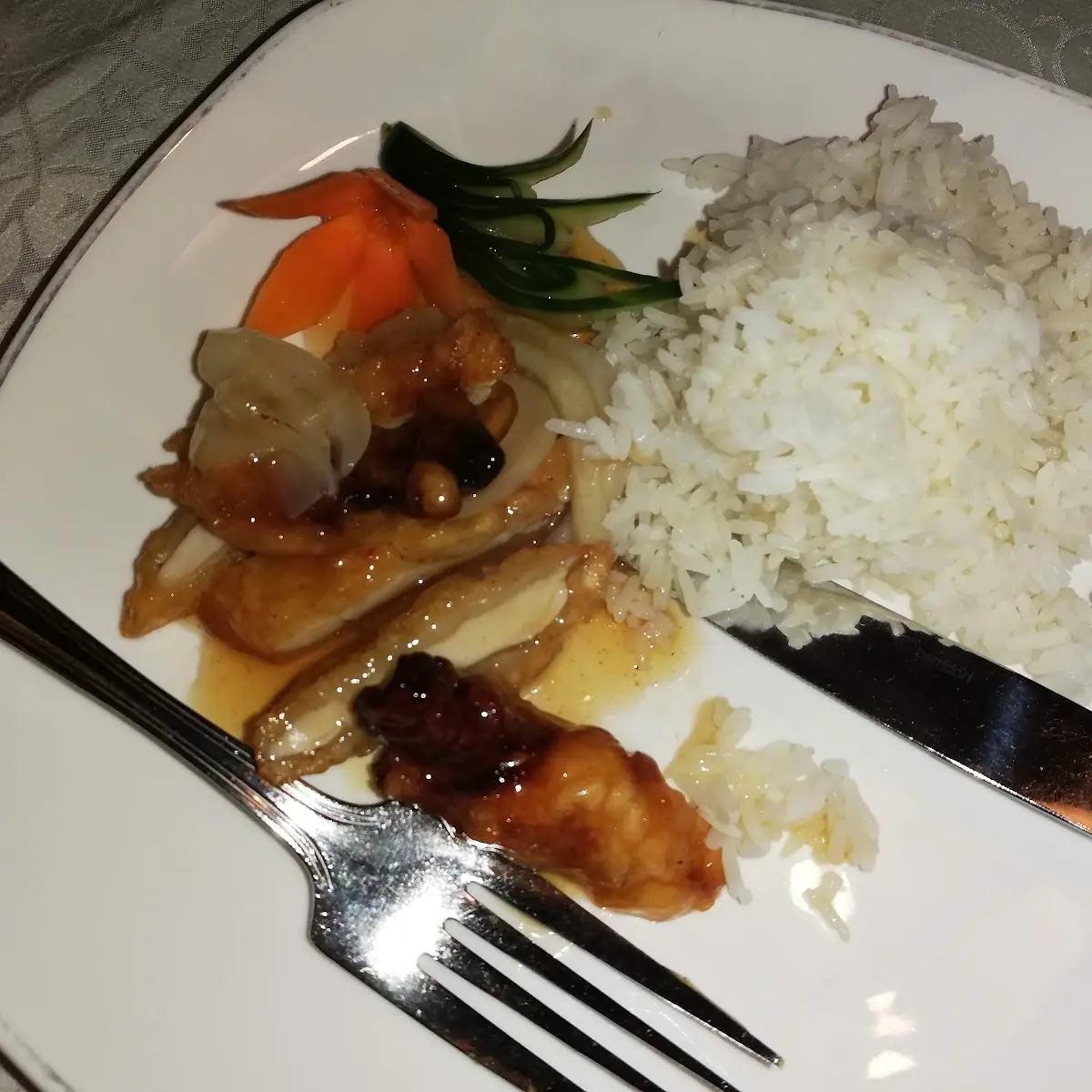 Huhn Auf Heißer Platte