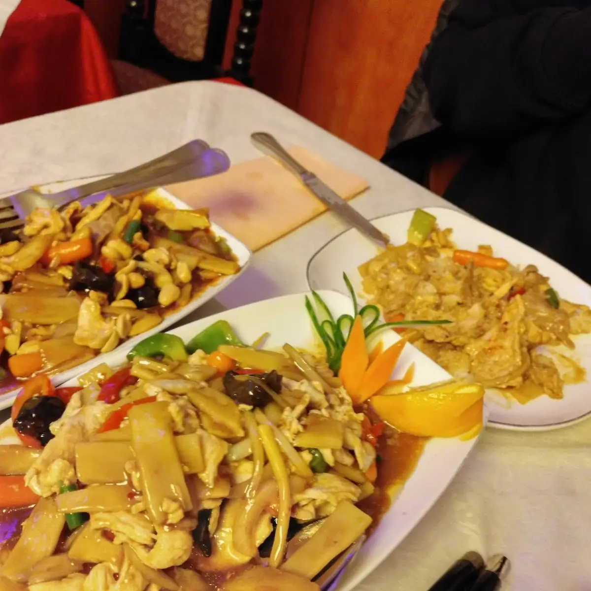 Huhn Szechuan Art