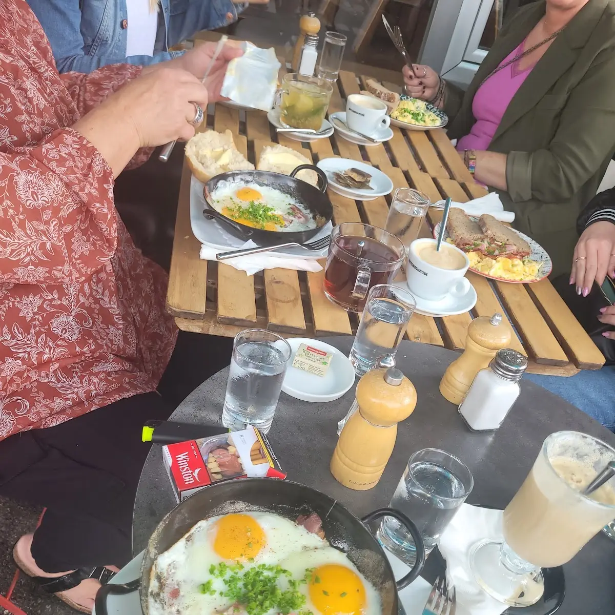 Frühstück Spiegelei