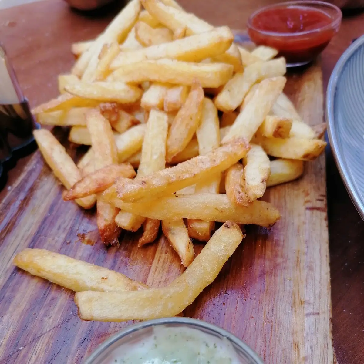 Hausgemachte Echte Pommes