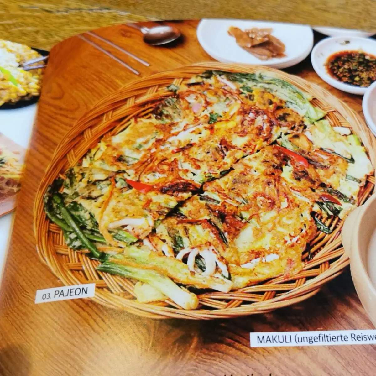 Koreanische Palatschinke