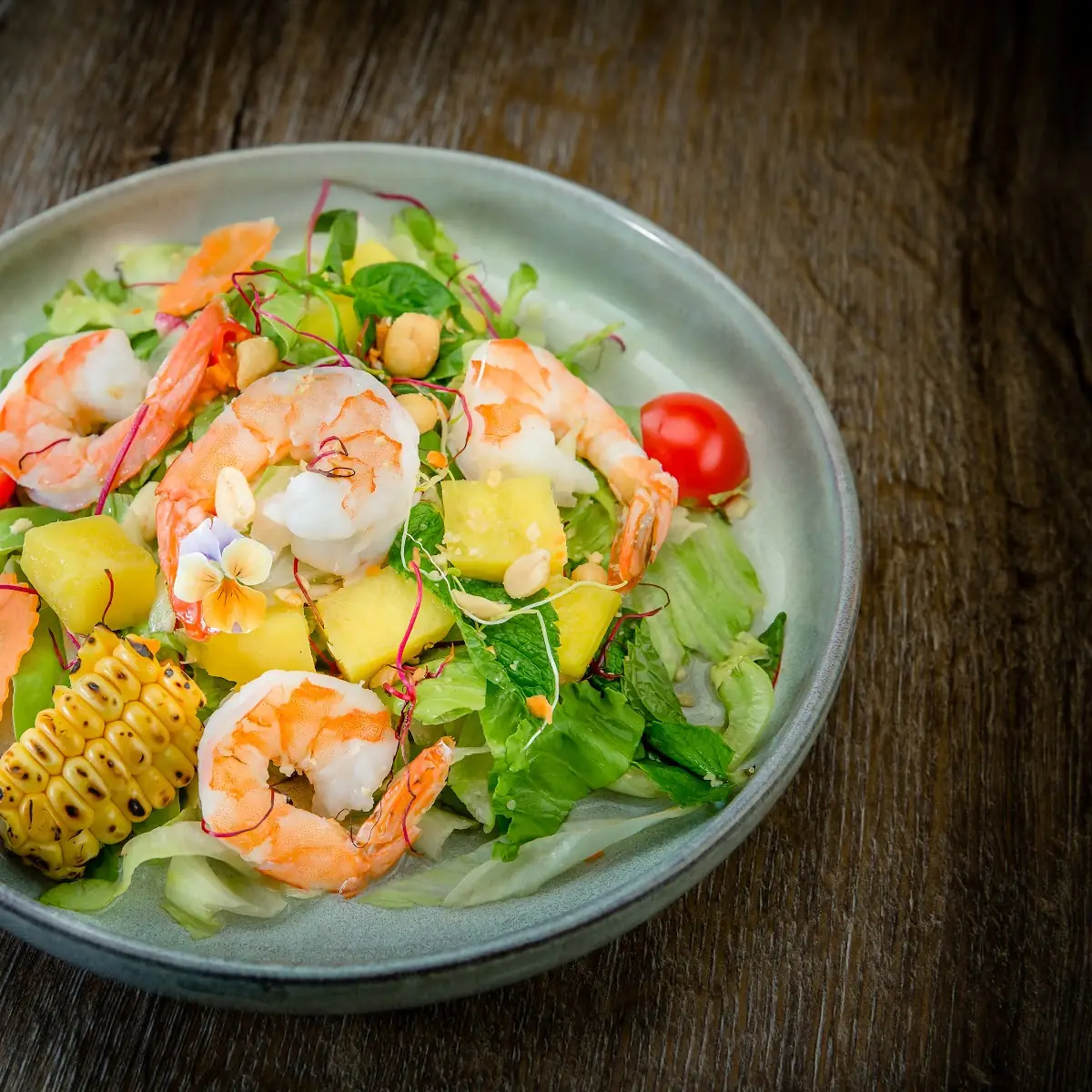 Garnelen Salat