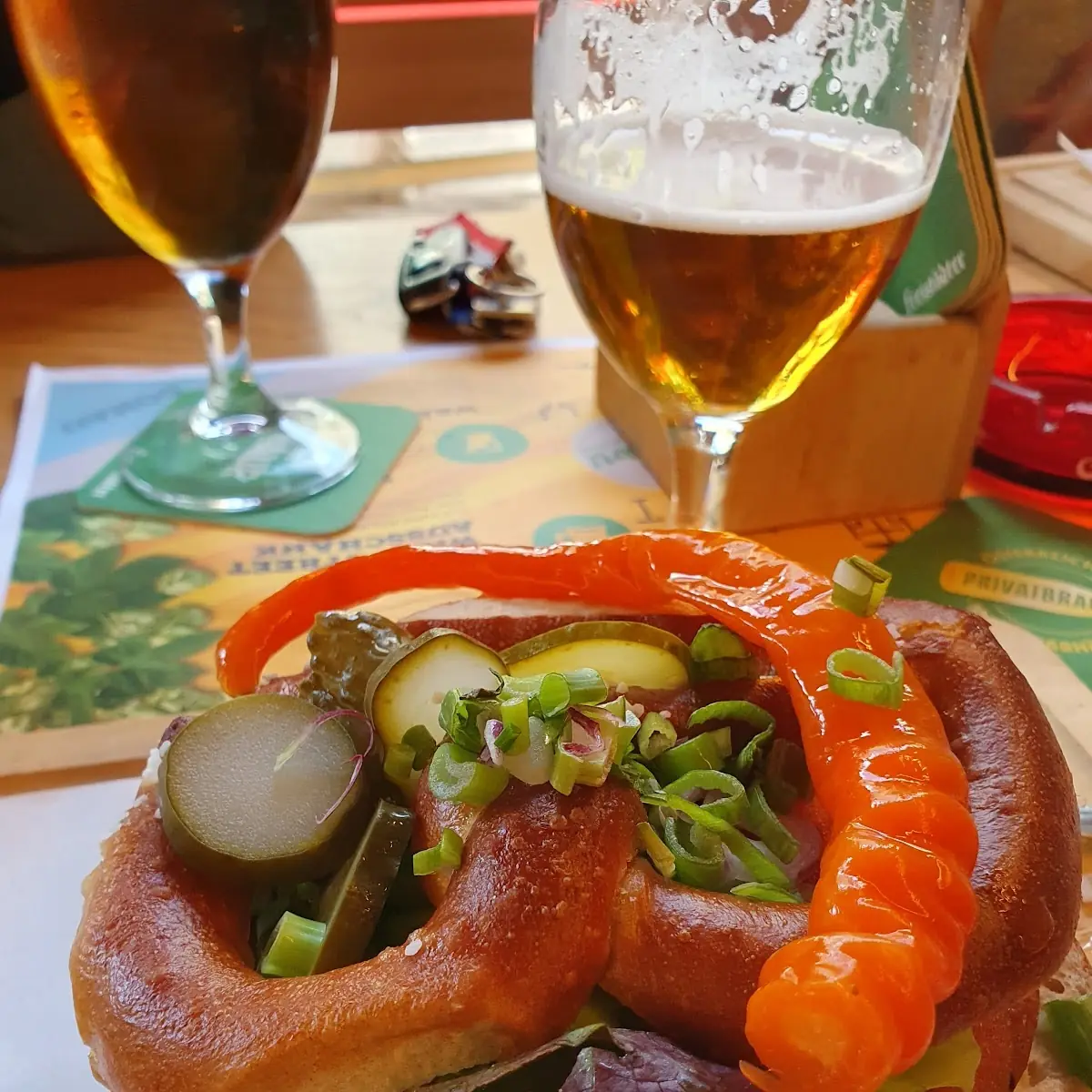 Bio Leberkäse In Der Bierbreze