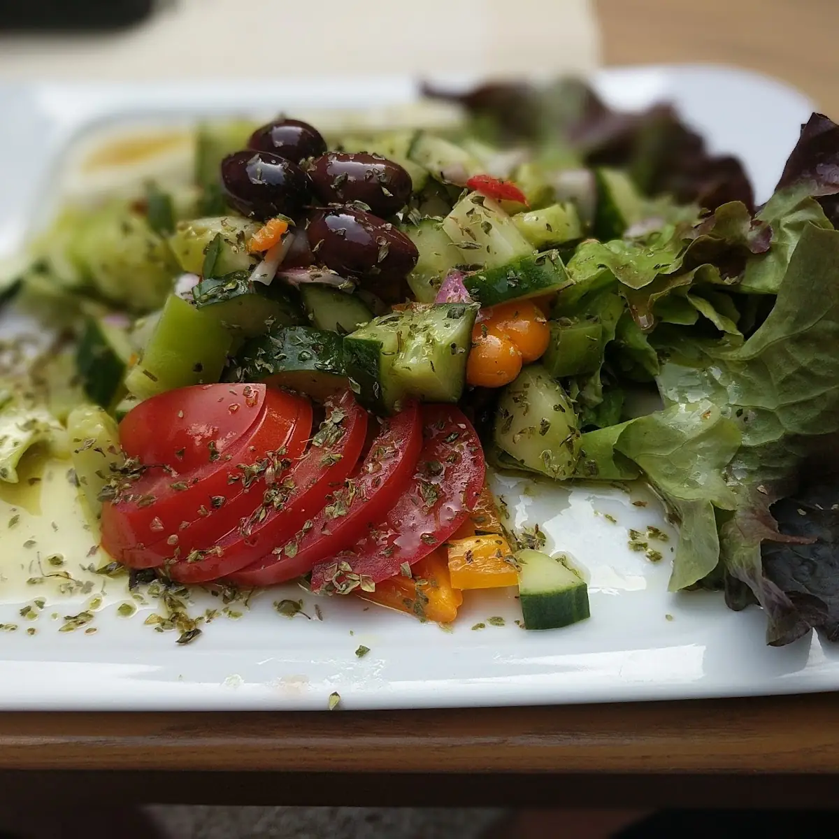 Salat Nach Griechischer Art