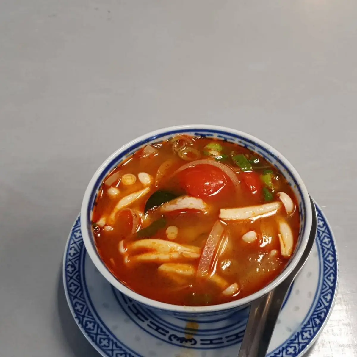 Tom Yam Gung Suppe Mit Kokosmilch