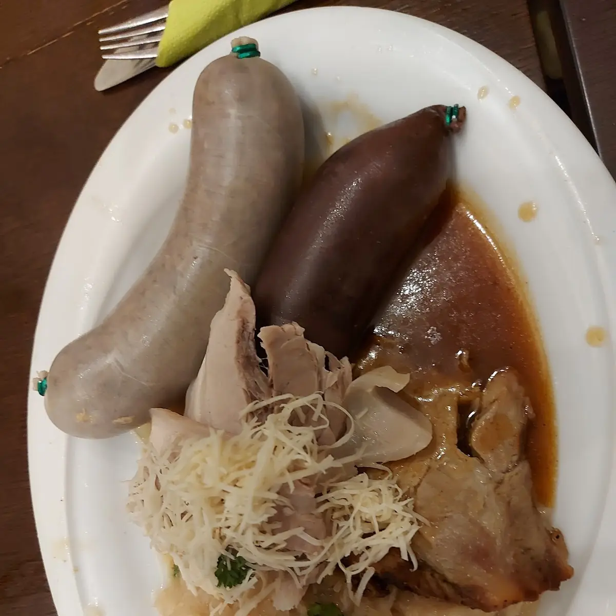 Kleine Schlachtplatte Ohne Knödel