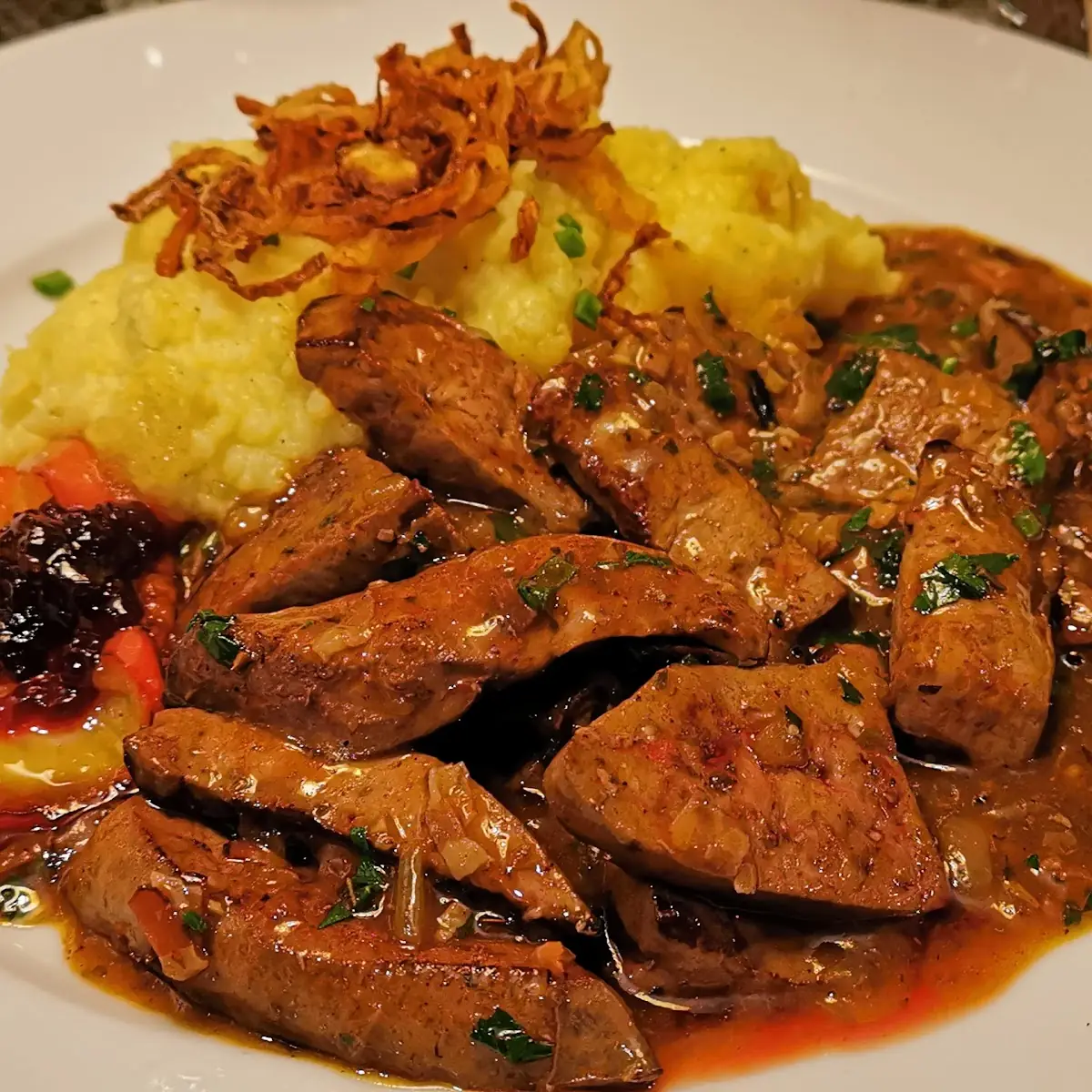 Kalbsleberle Aus Der Haubenküche