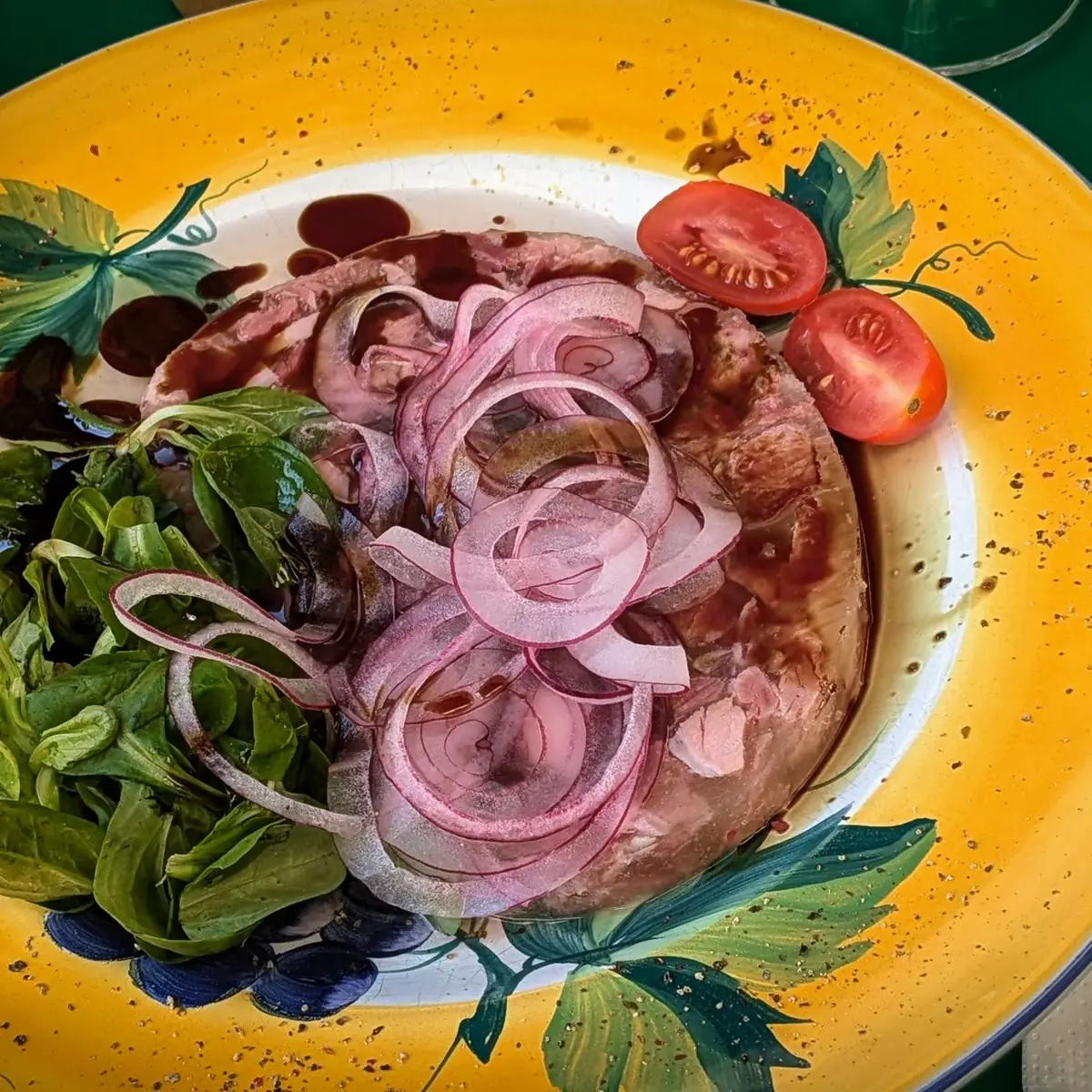 Saure Presswurst
