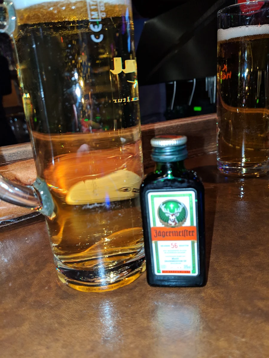 Beer and Jagermeister