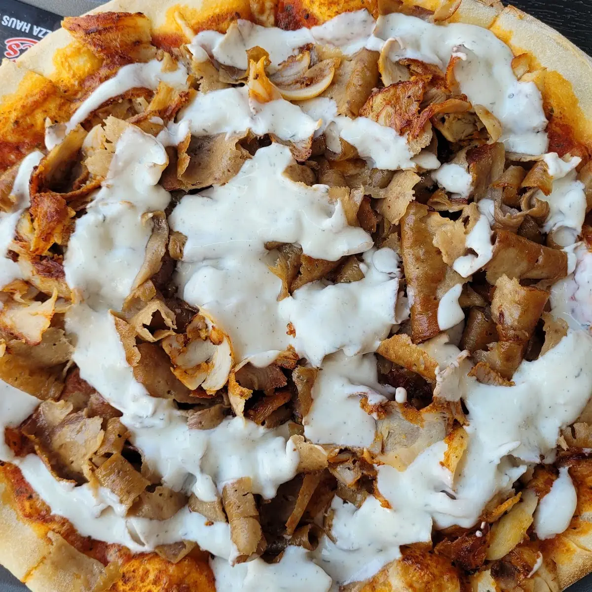 Pizza Mit Dönerfleisch