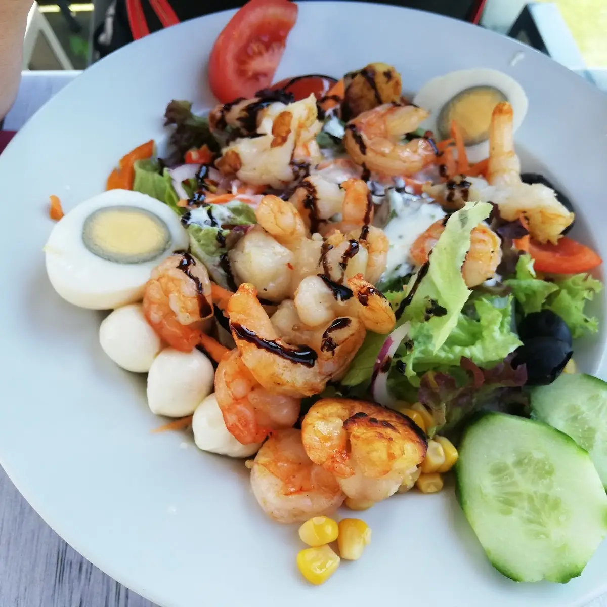 Salat Mit Shrimps