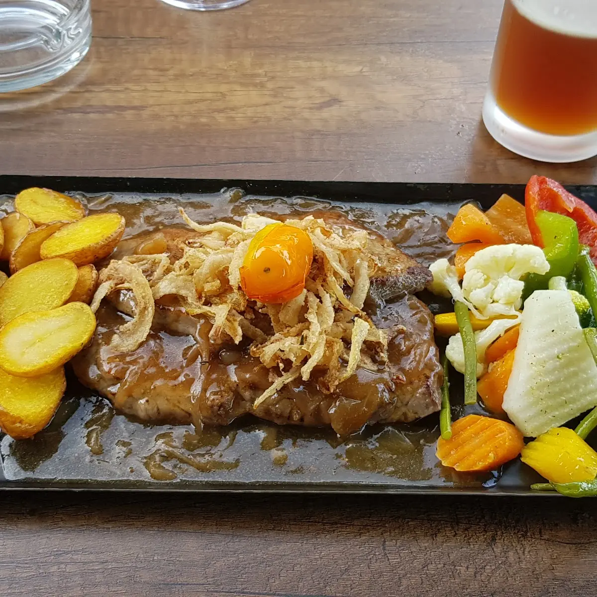 Zwiebelrostbraten