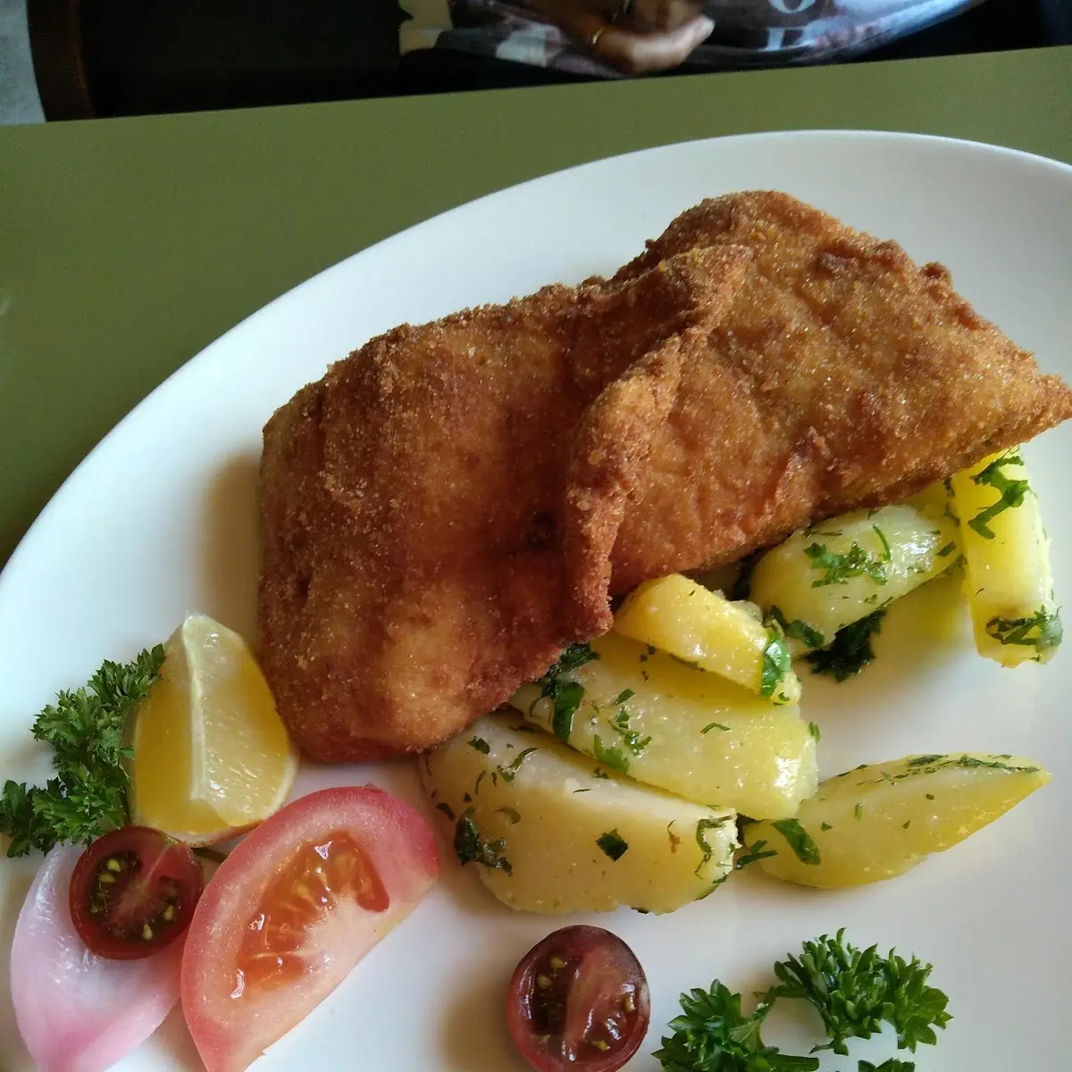 Dorschfilet Gebackenes Fischfilet