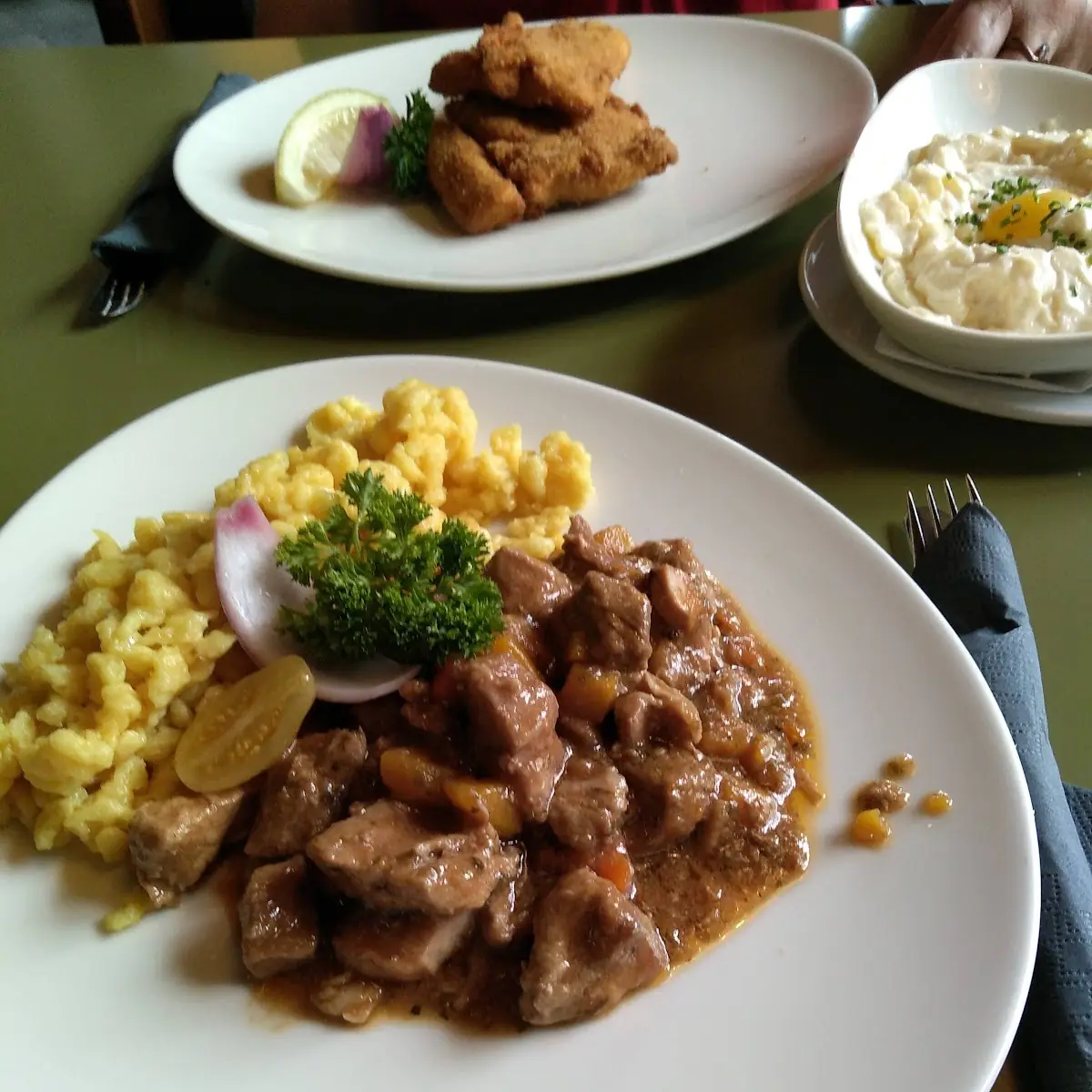 Hühner Geschnetzeltes