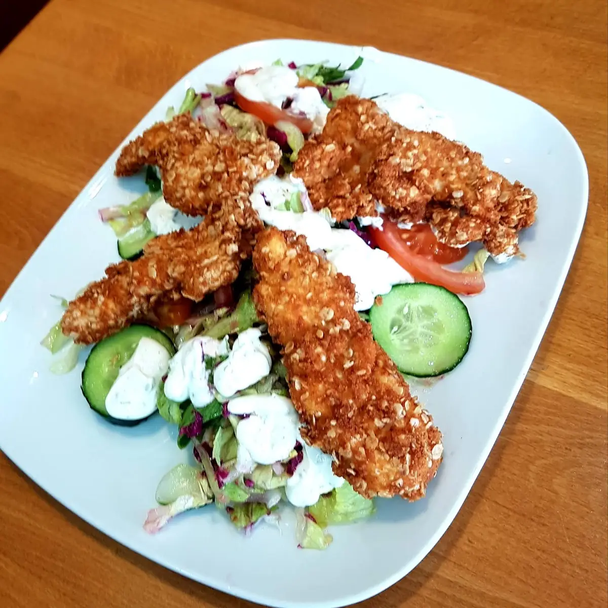 Crispy Chicken Salad