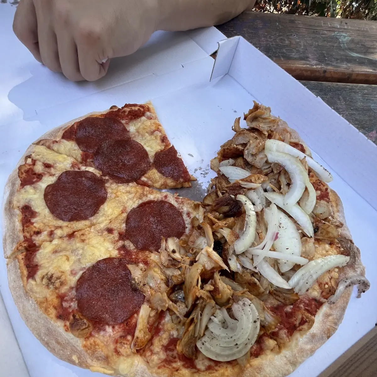 Kebab Pizza