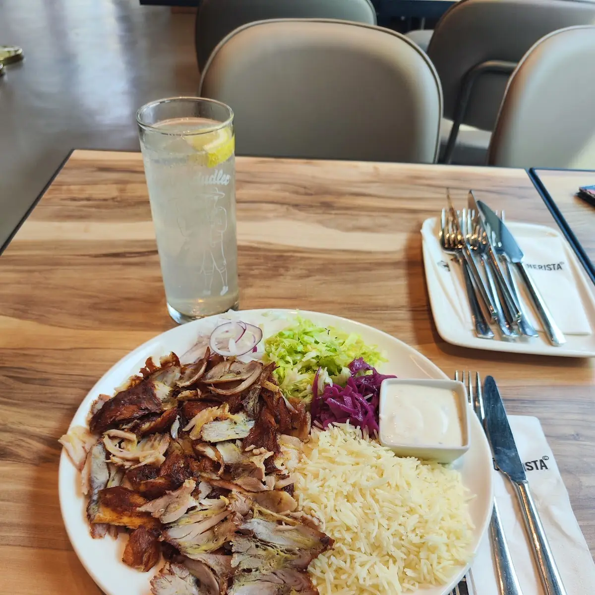 Chicken Kebab Teller