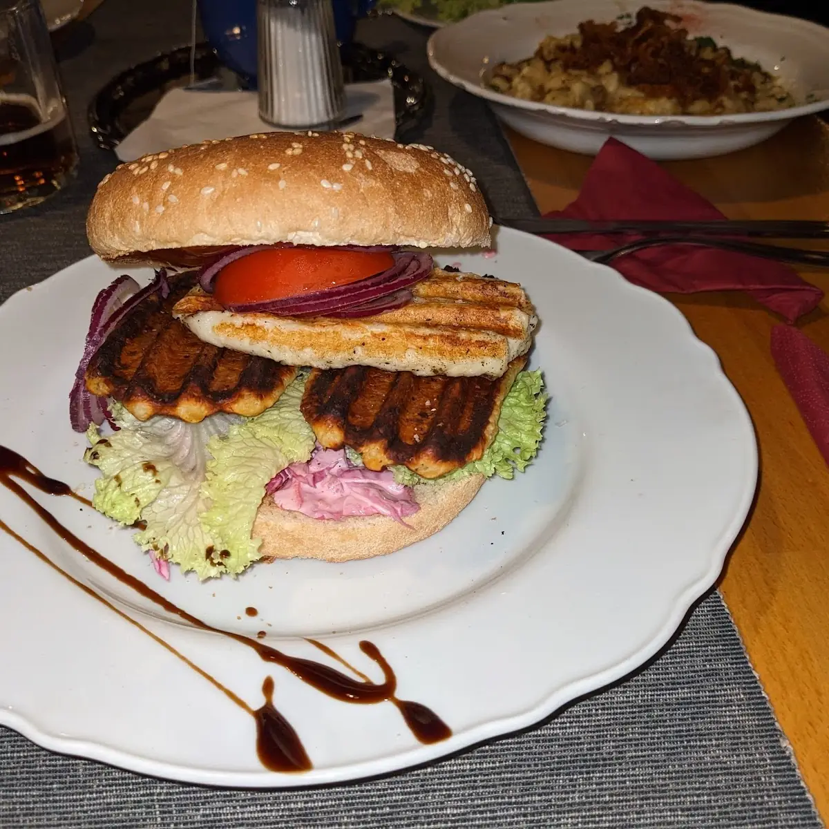 Halloumi Burger
