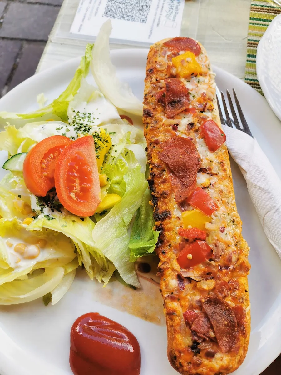Baguette Mit Speck