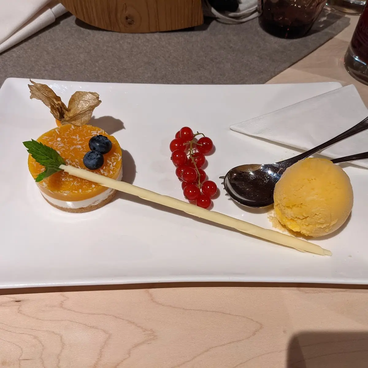 Mango Panna Cotta