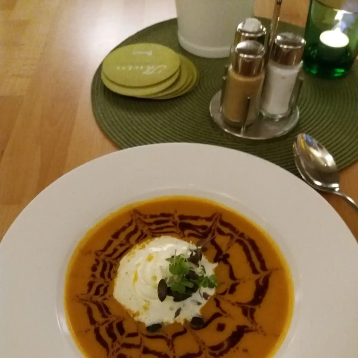 Kürbiscremesuppe