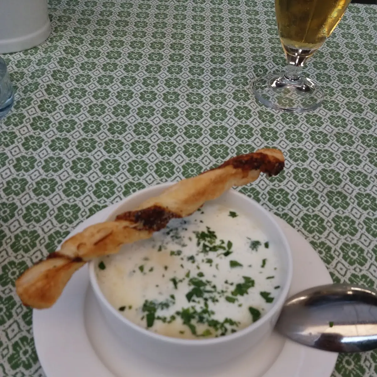 Spargelcremesuppe