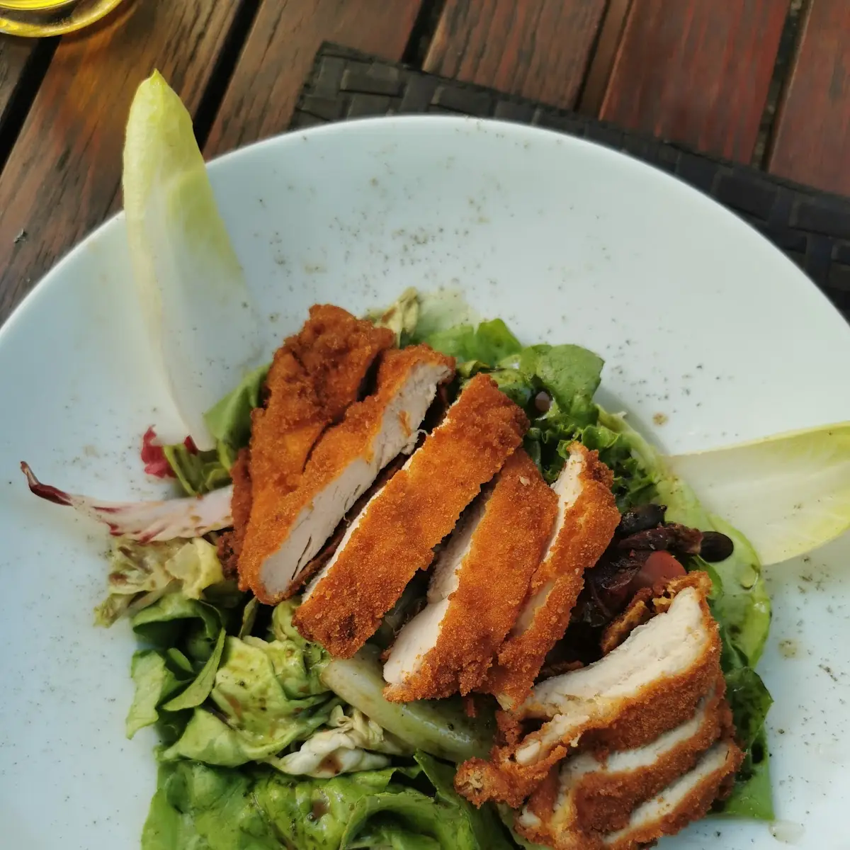 Backhendlsalat