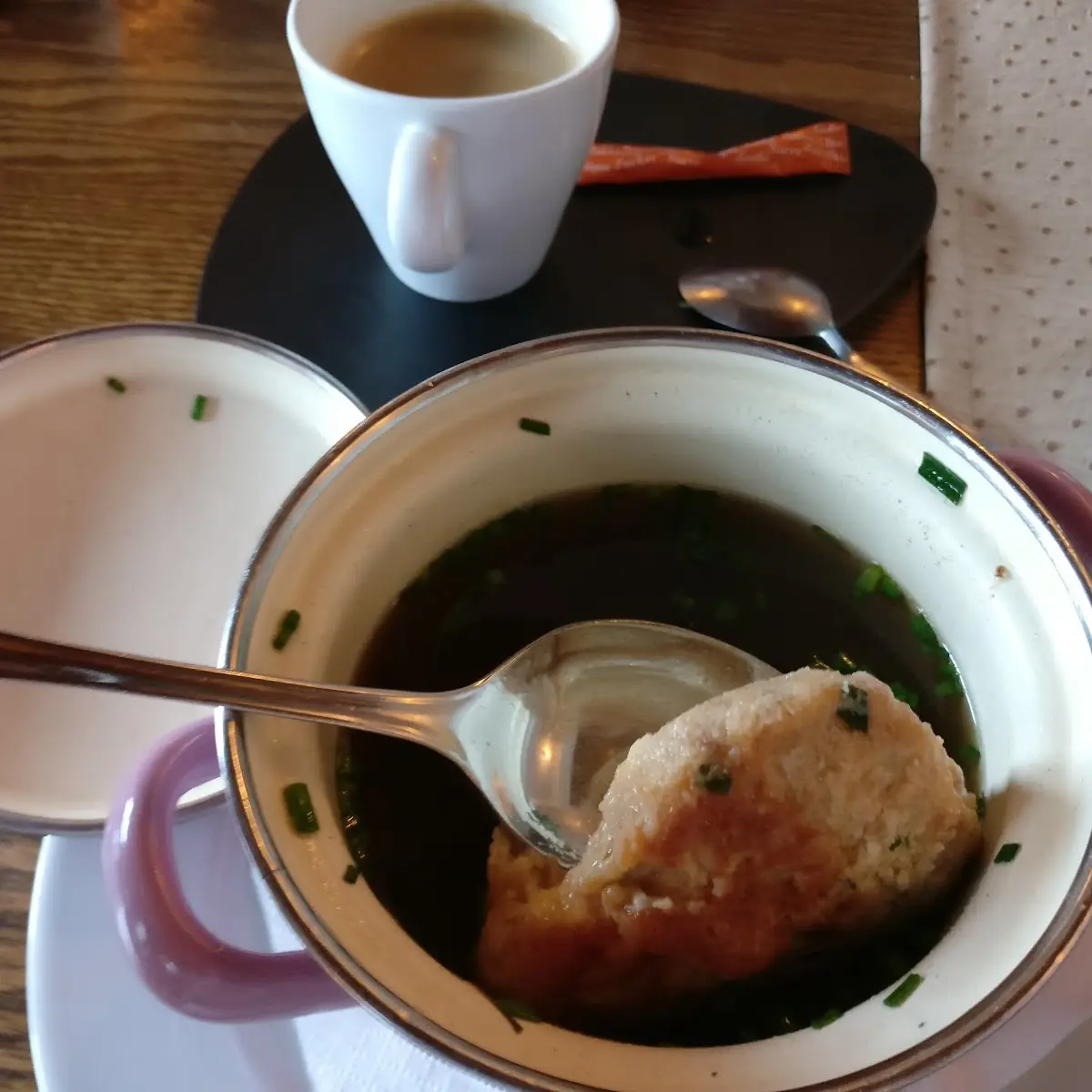Kaspressknödelsuppe