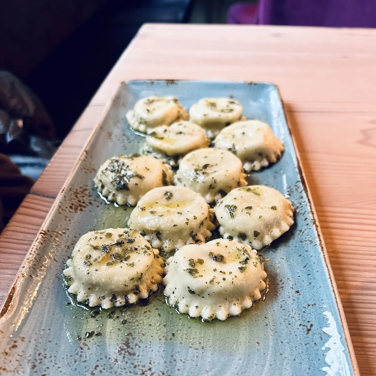 Spinat Ricotta Ravioli
