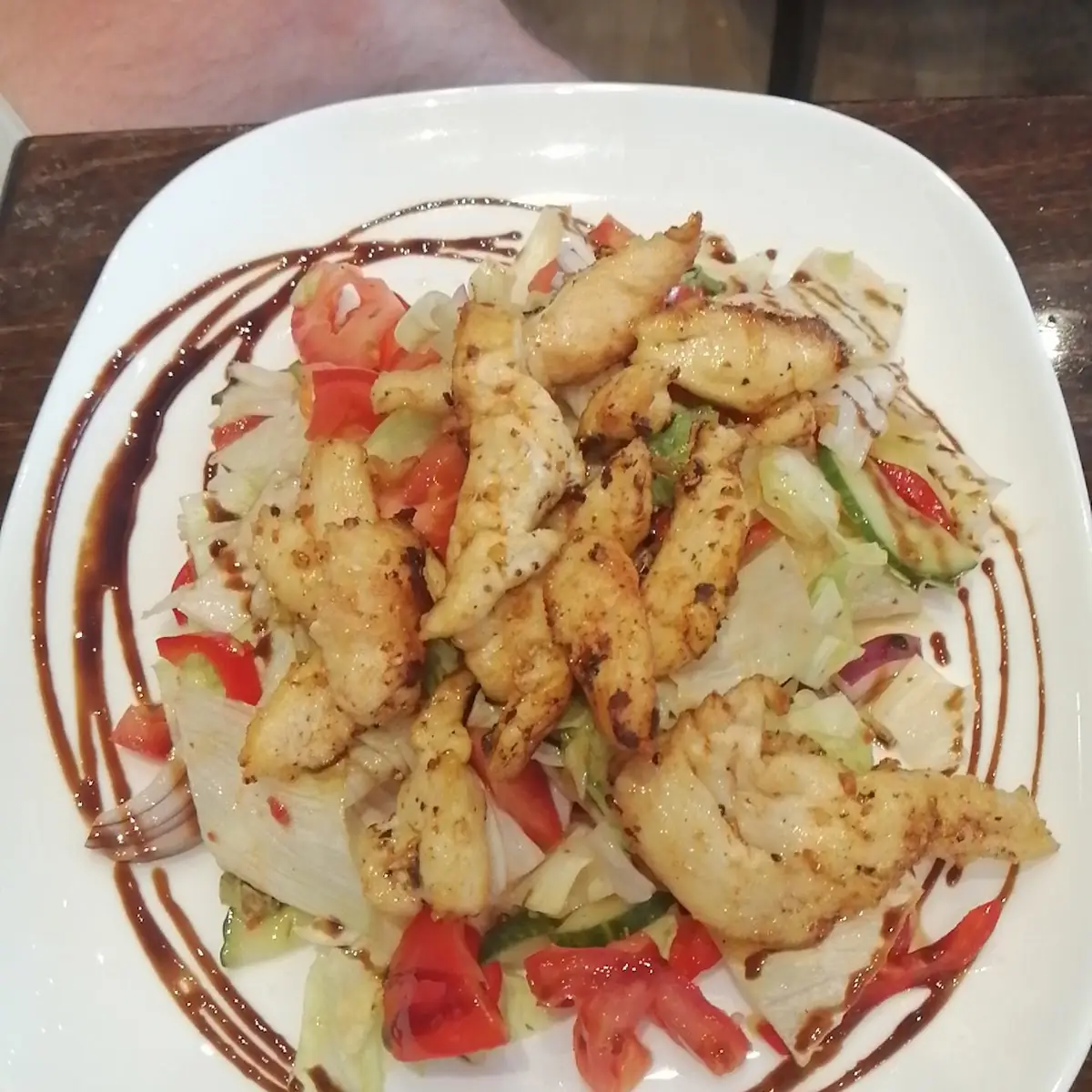 Backhendlsalat