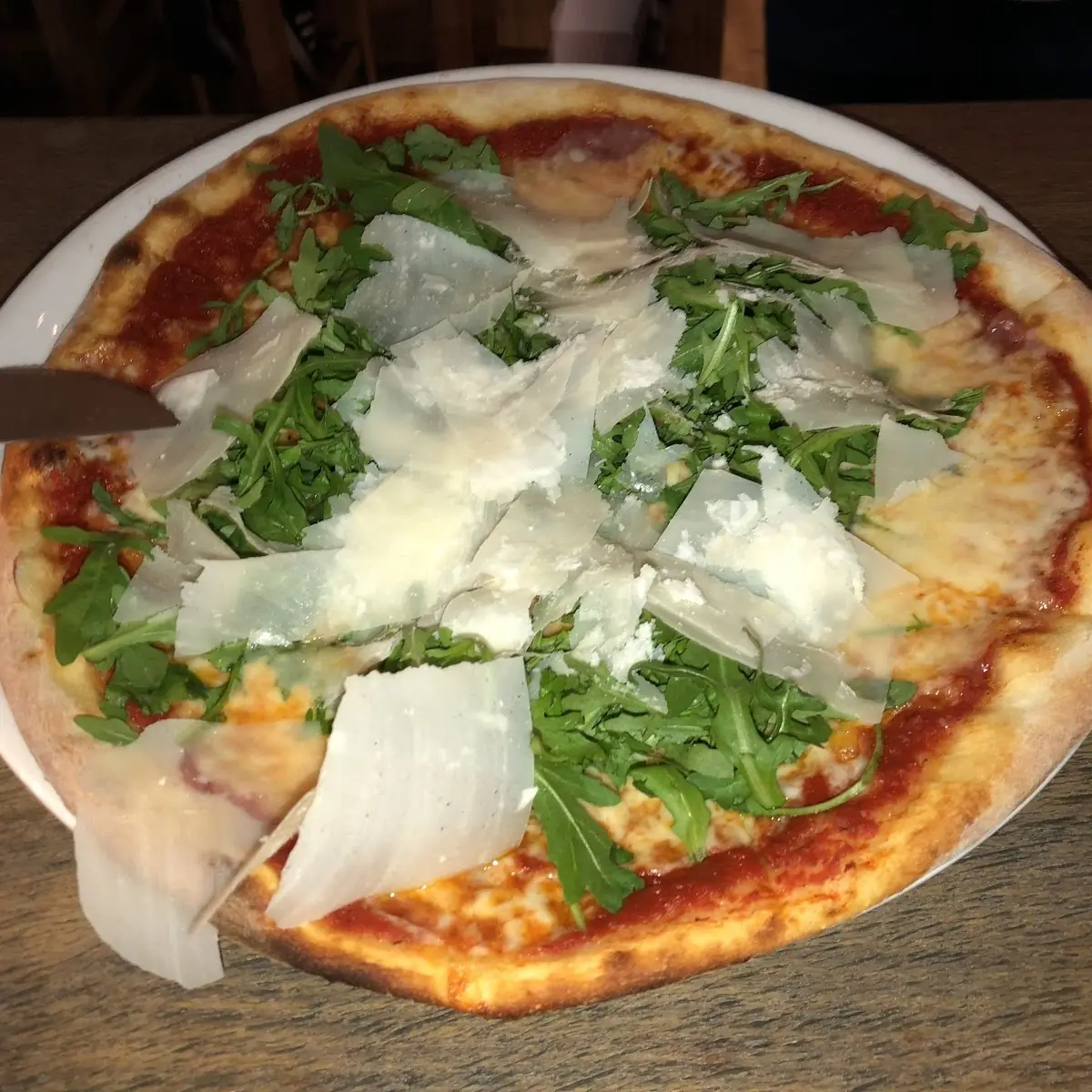 Pizza Rucola E Grana D O P