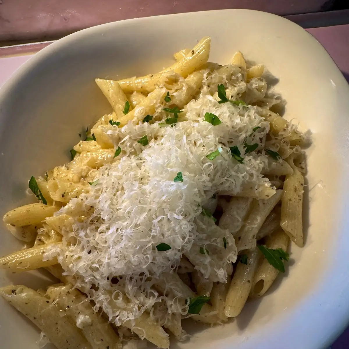 Trüffel Pasta Mit Parmesan