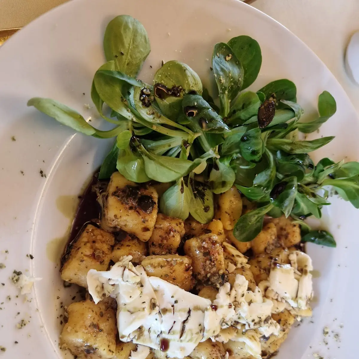 Kürbiskern-gnocchi Mit Schafskäse
