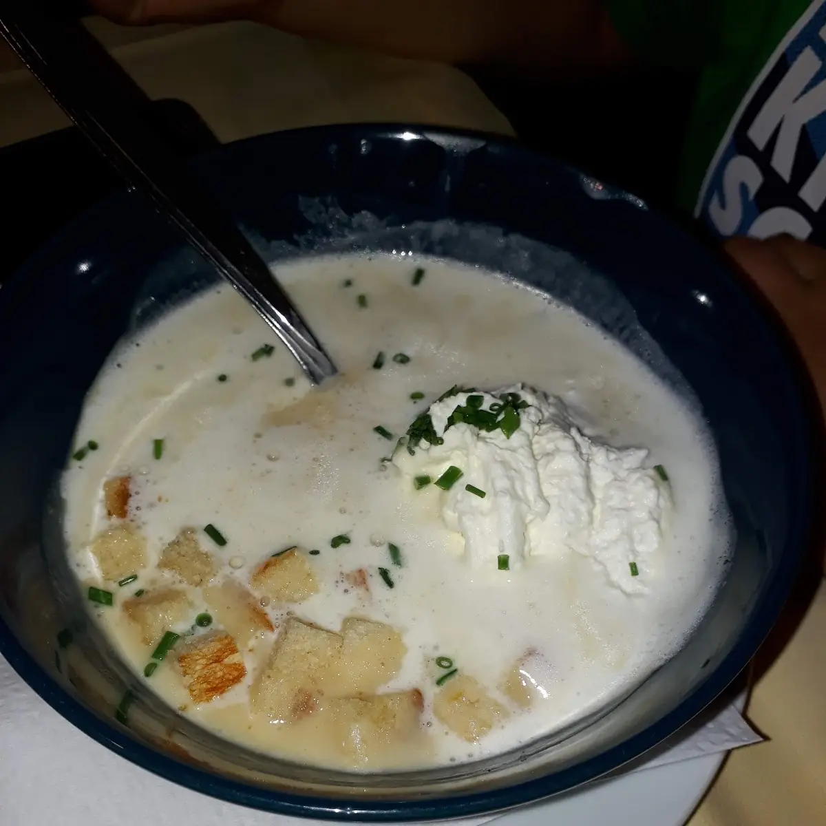 Tolle Knoblauchcremesuppe
