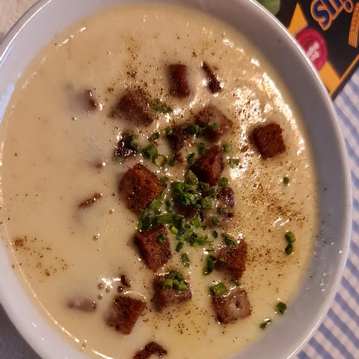 Spargelcremesuppe