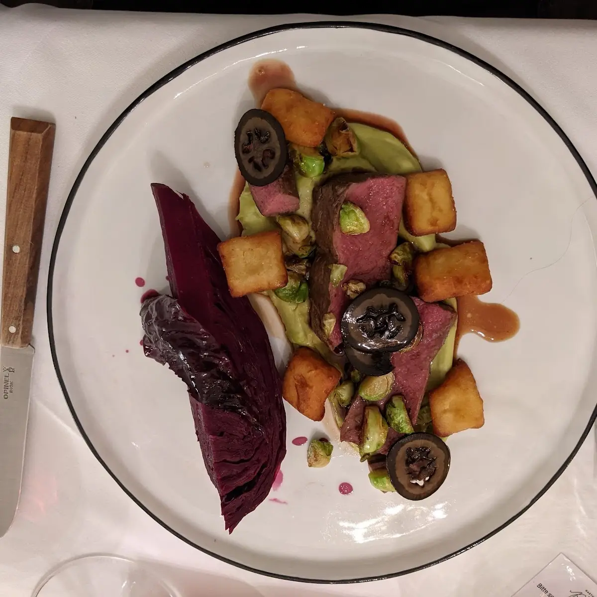 Rehrücken Rosa Gebraten