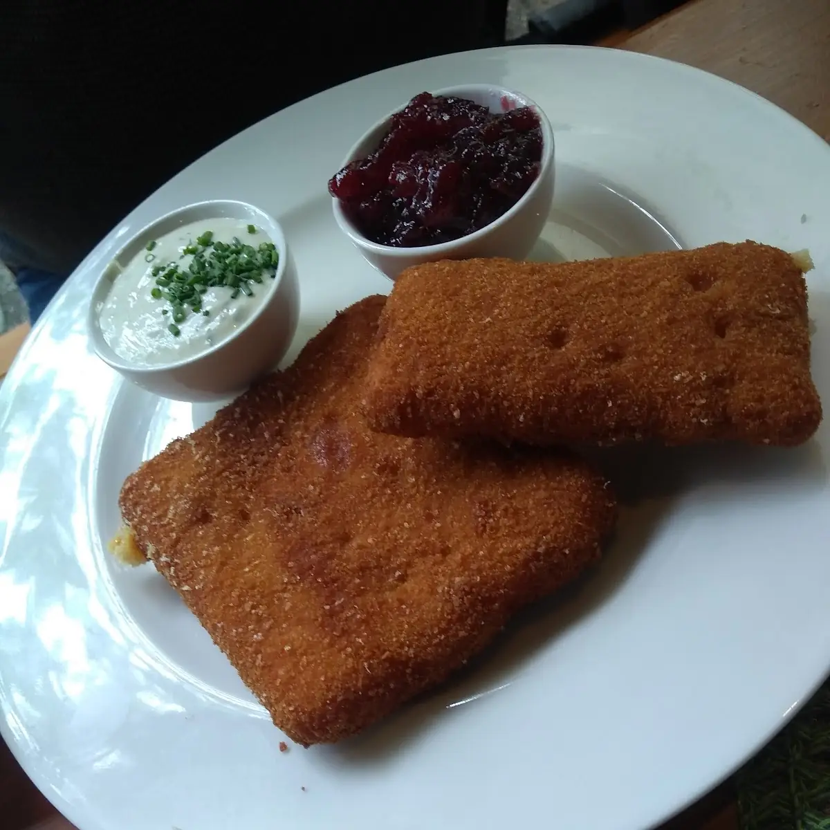 Gebackener Emmentaler