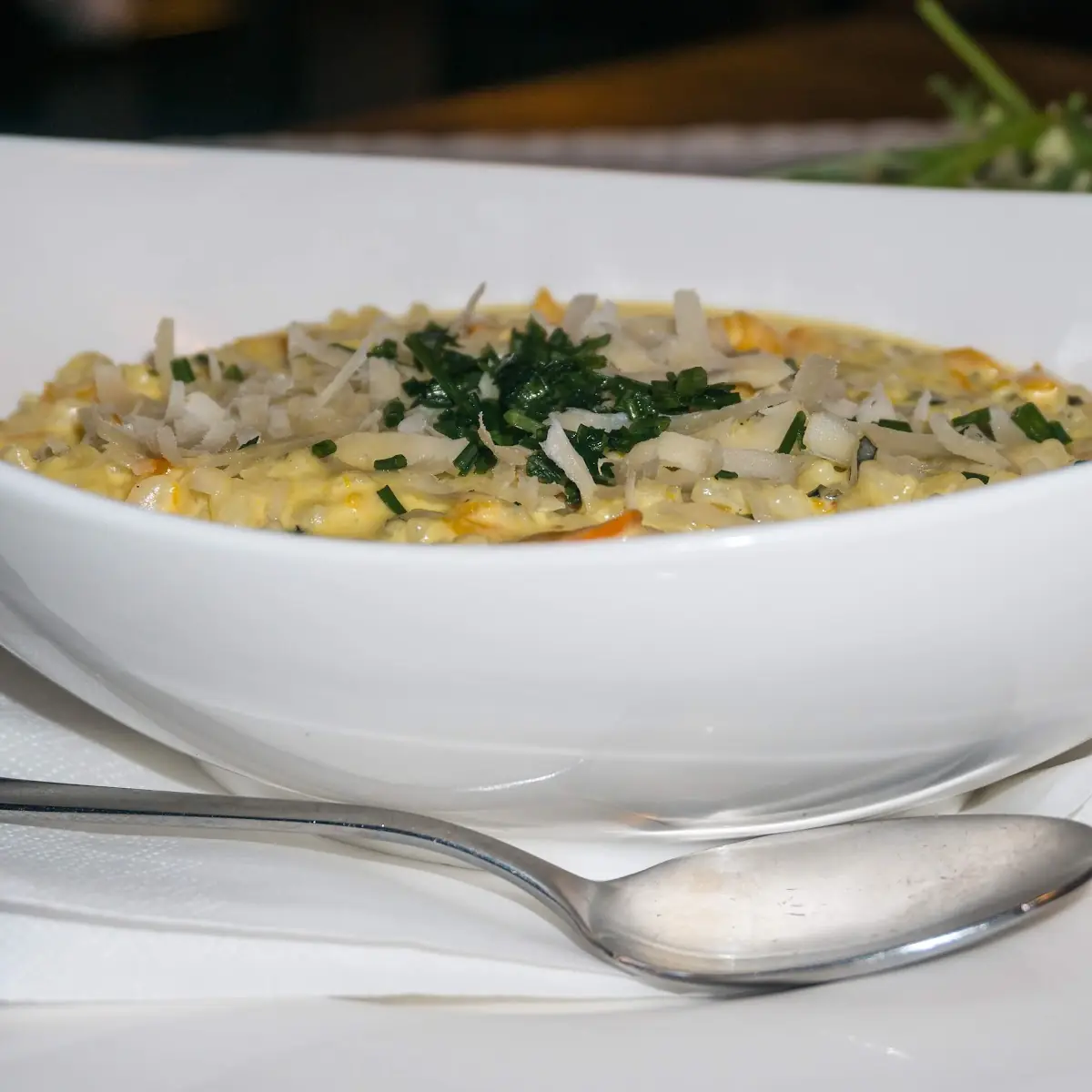 Kürbis Risotto