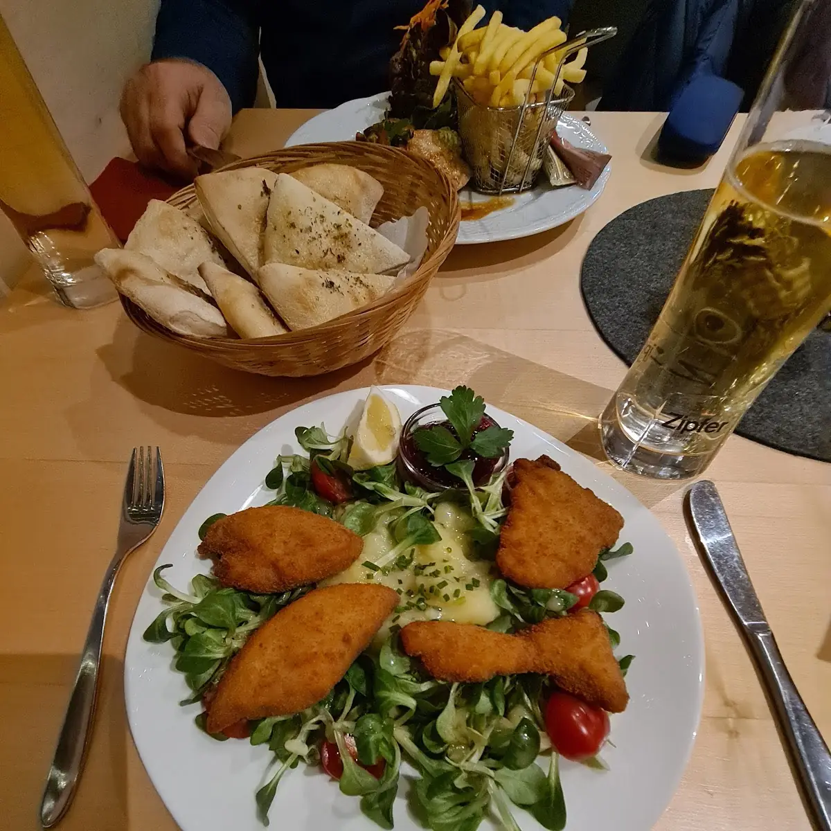 Brathendlsalat