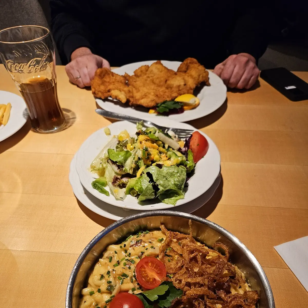 Käsespätzle Und XXL Schnitzel