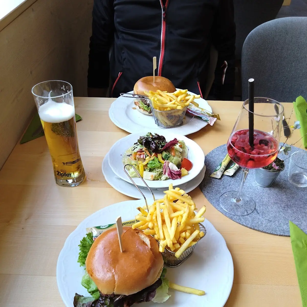 Talgenuss Burger Menü
