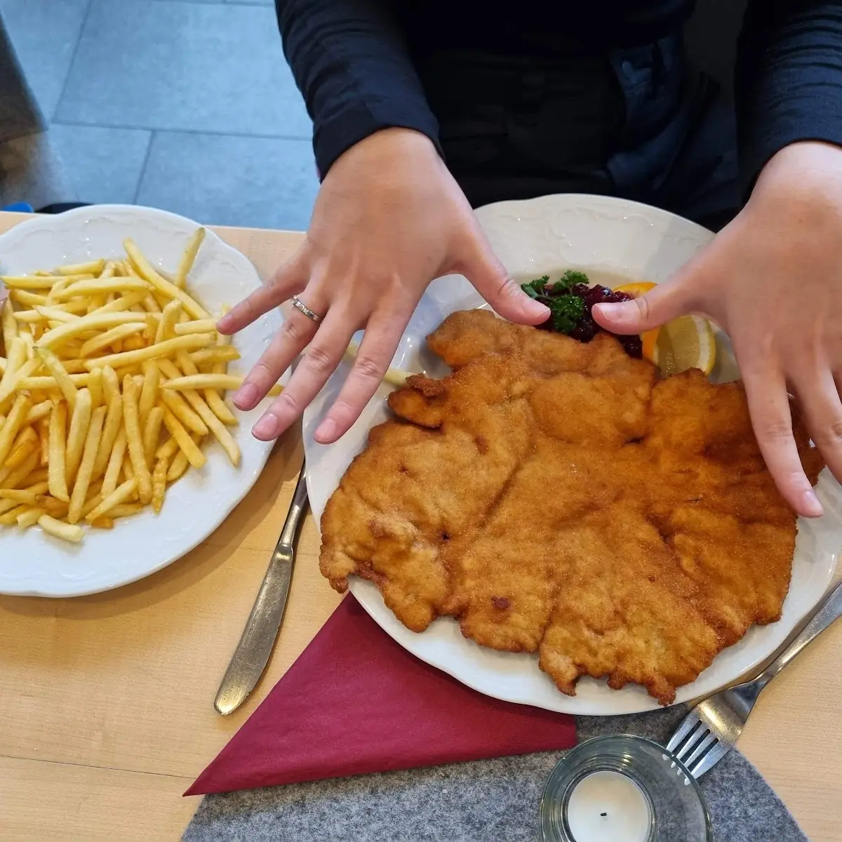 Talgenuss Schnitzel