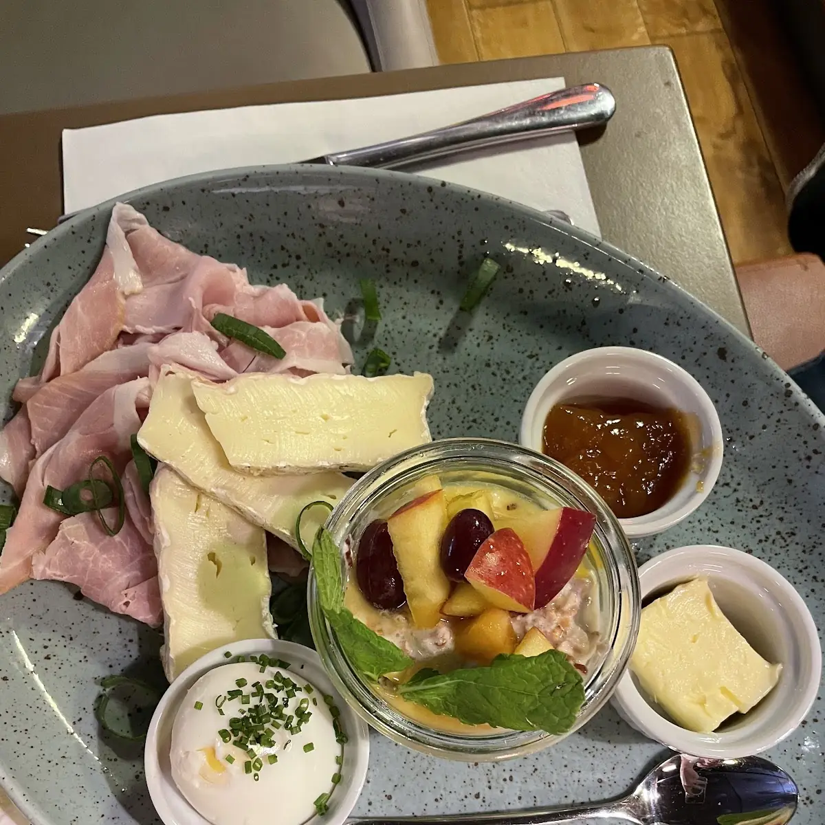 Kalte Frühstücks Platte