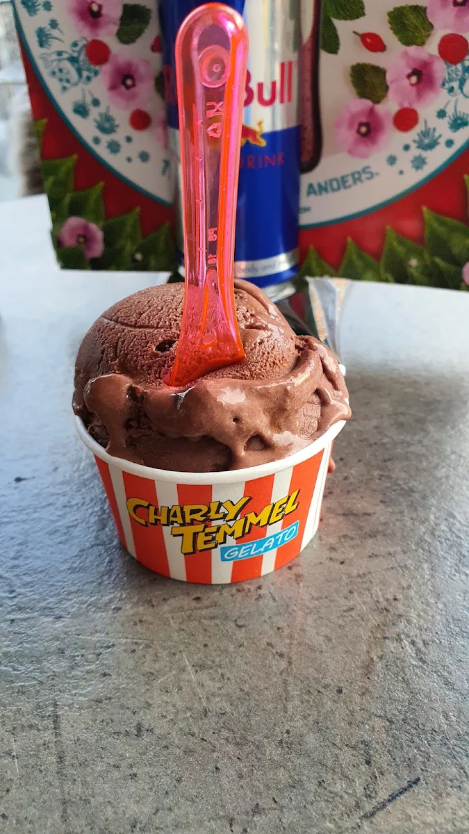 Trüffel-orangen Eis