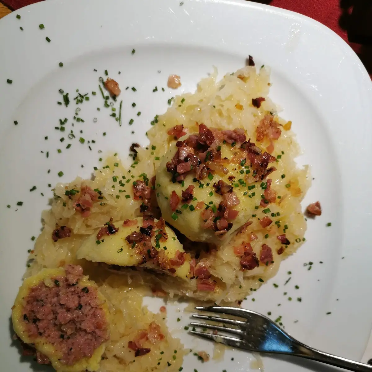 Gefüllte Knödel