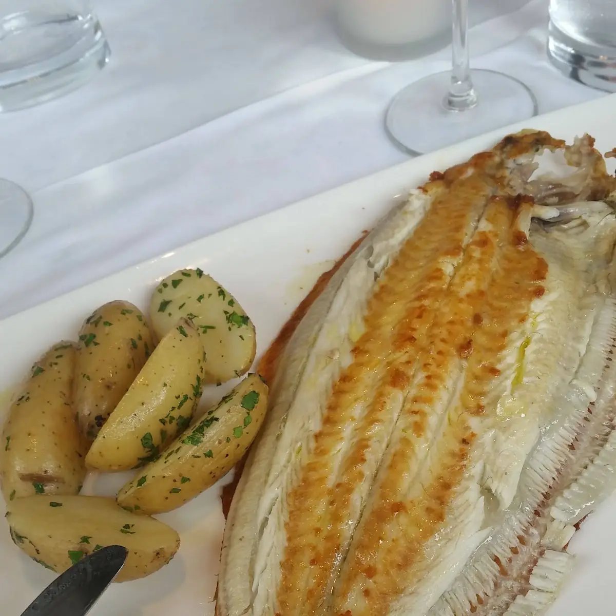 Seezungenfilet Gegrillt