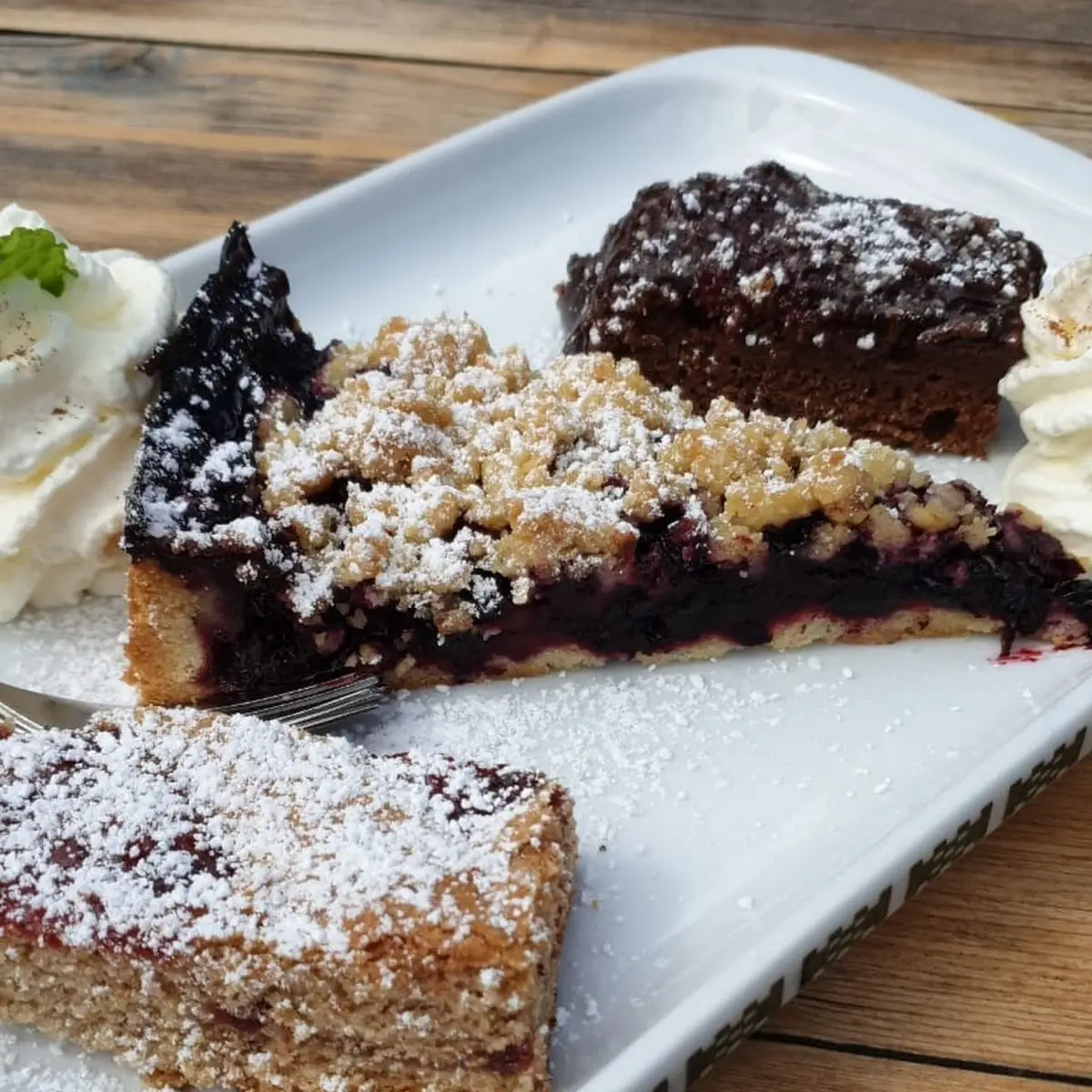 Dreierlei Kuchen