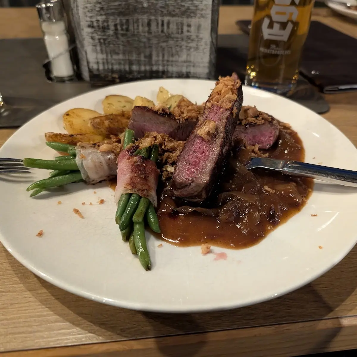 Zwiebelrostbraten