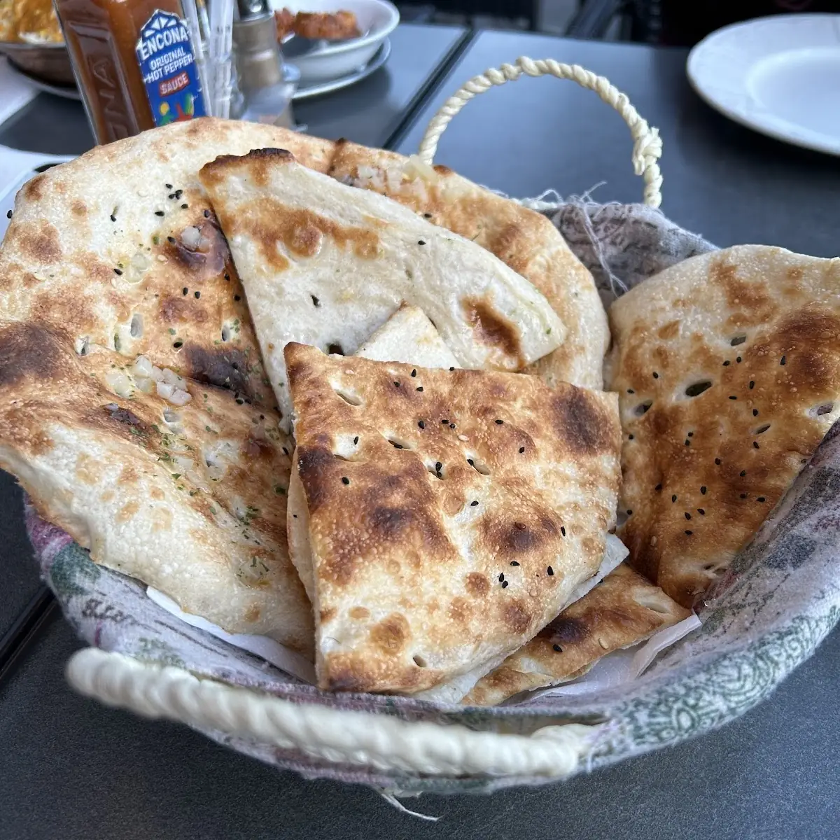 Nan with Garlic